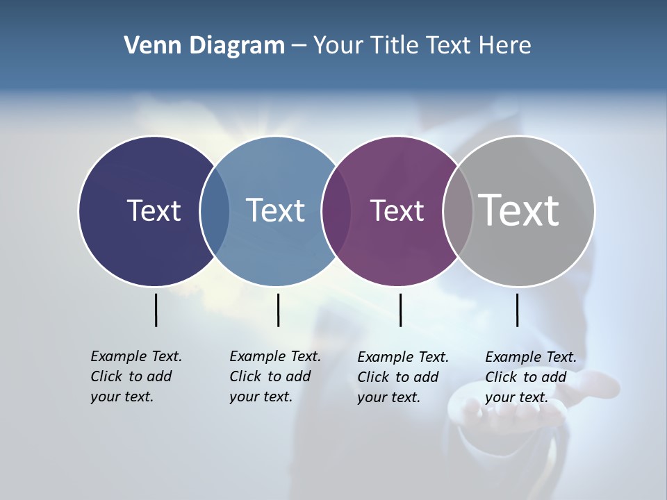 Man Perspective Caucasian PowerPoint Template