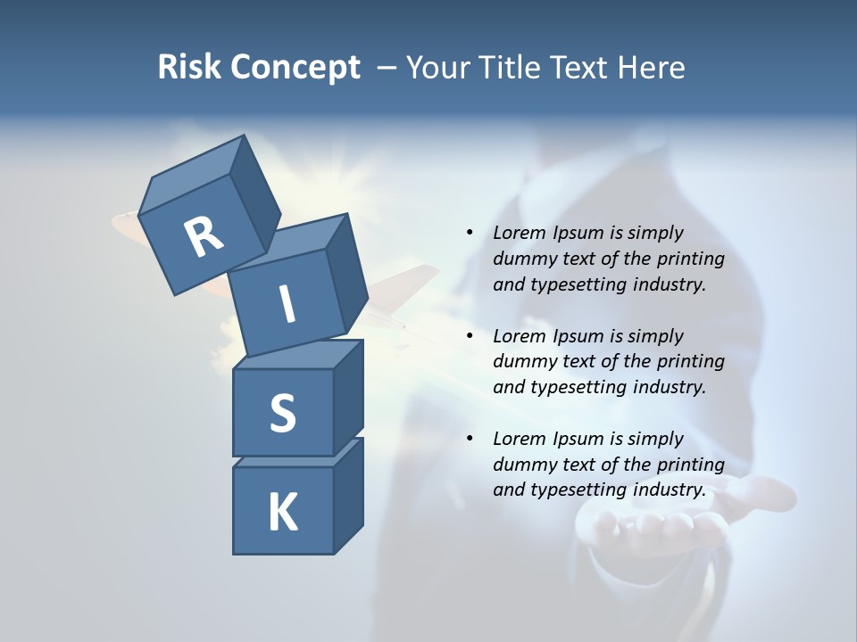 Man Perspective Caucasian PowerPoint Template