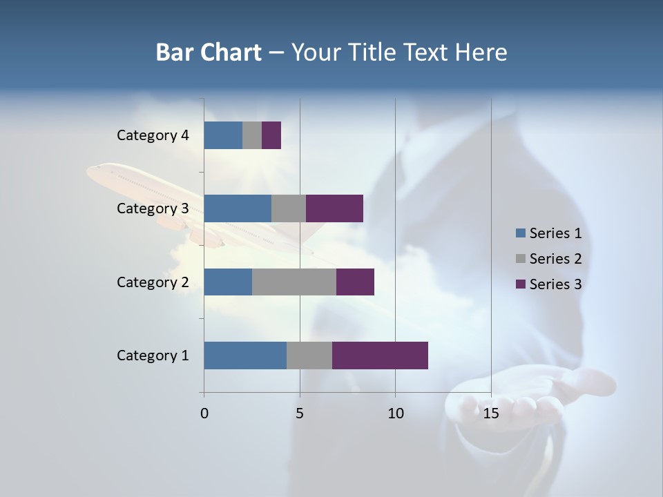 Man Perspective Caucasian PowerPoint Template