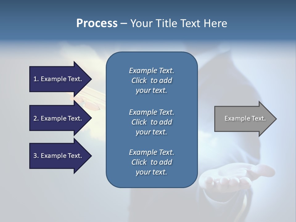 Man Perspective Caucasian PowerPoint Template