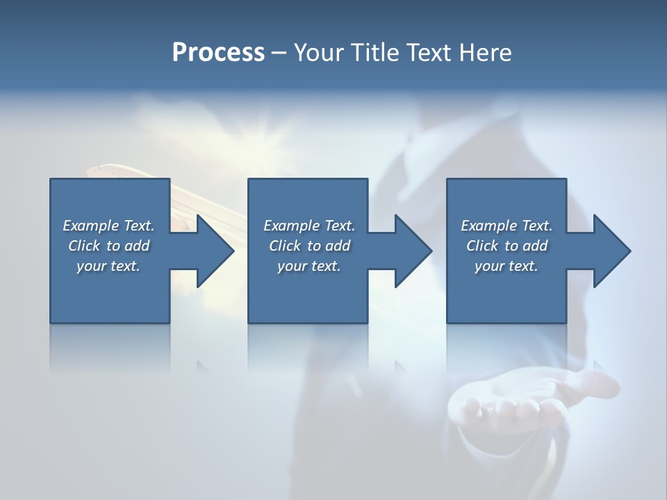 Man Perspective Caucasian PowerPoint Template