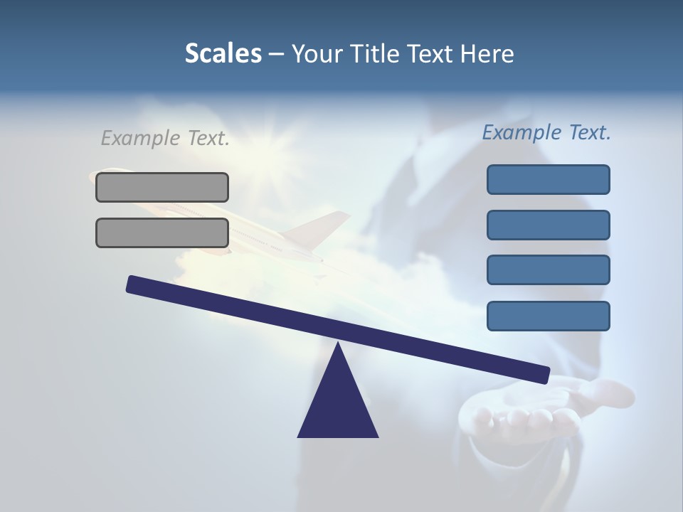 Man Perspective Caucasian PowerPoint Template