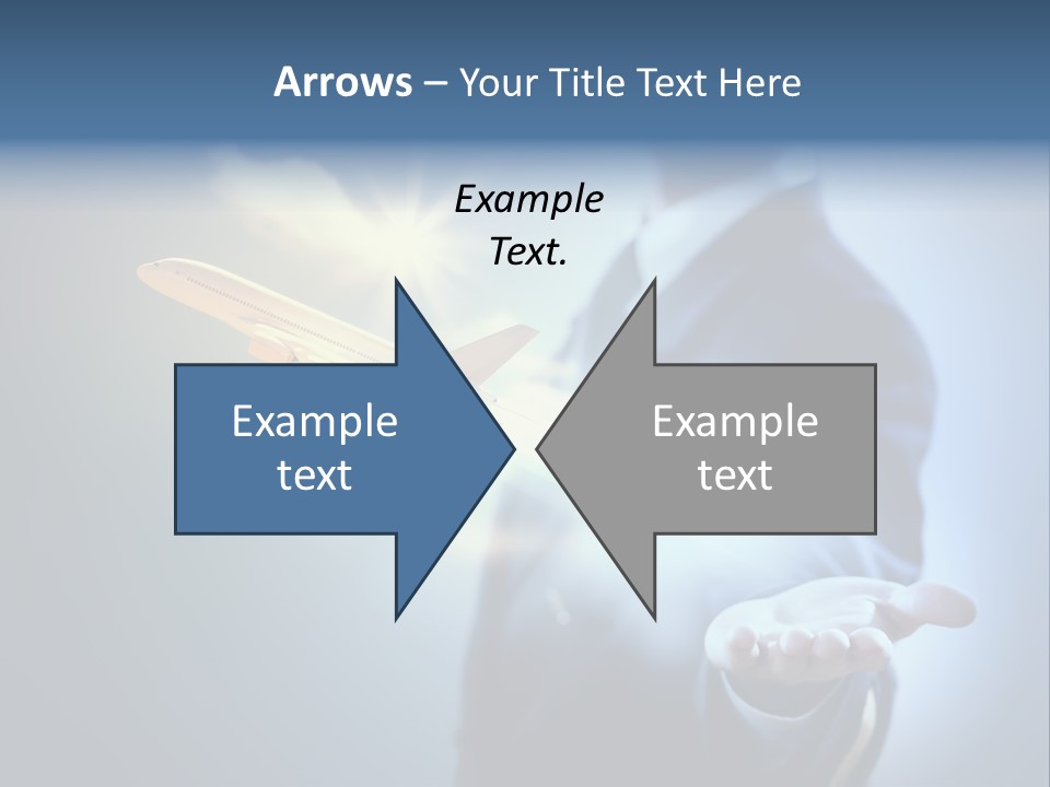 Man Perspective Caucasian PowerPoint Template