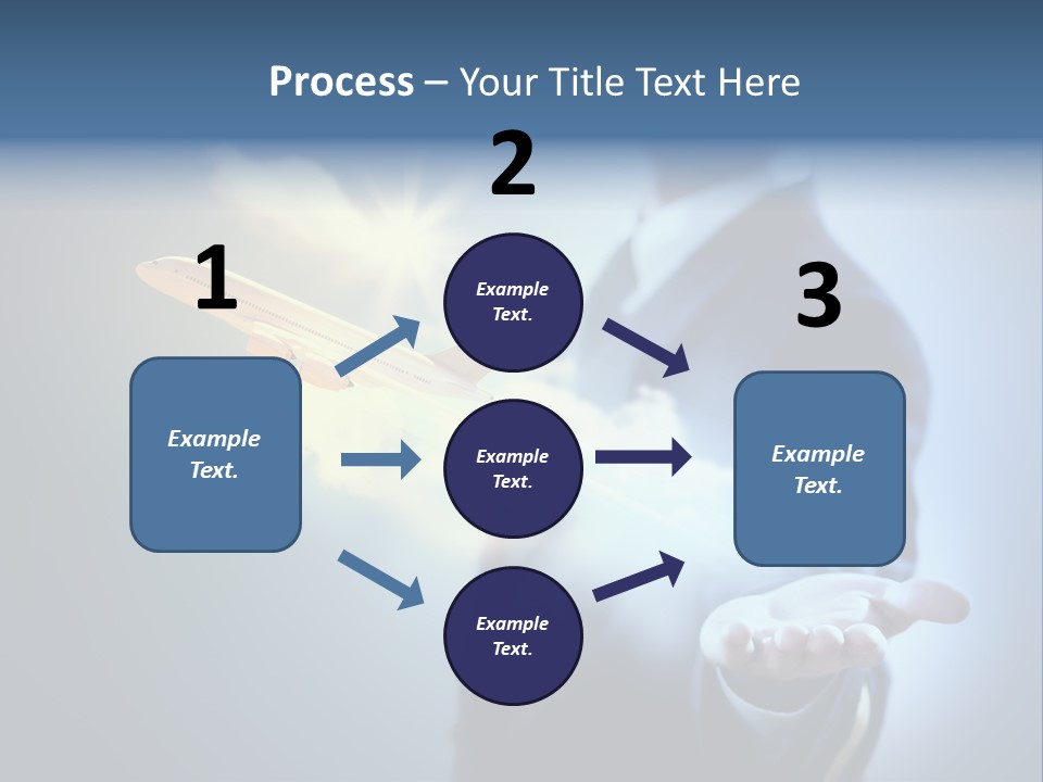 Man Perspective Caucasian PowerPoint Template