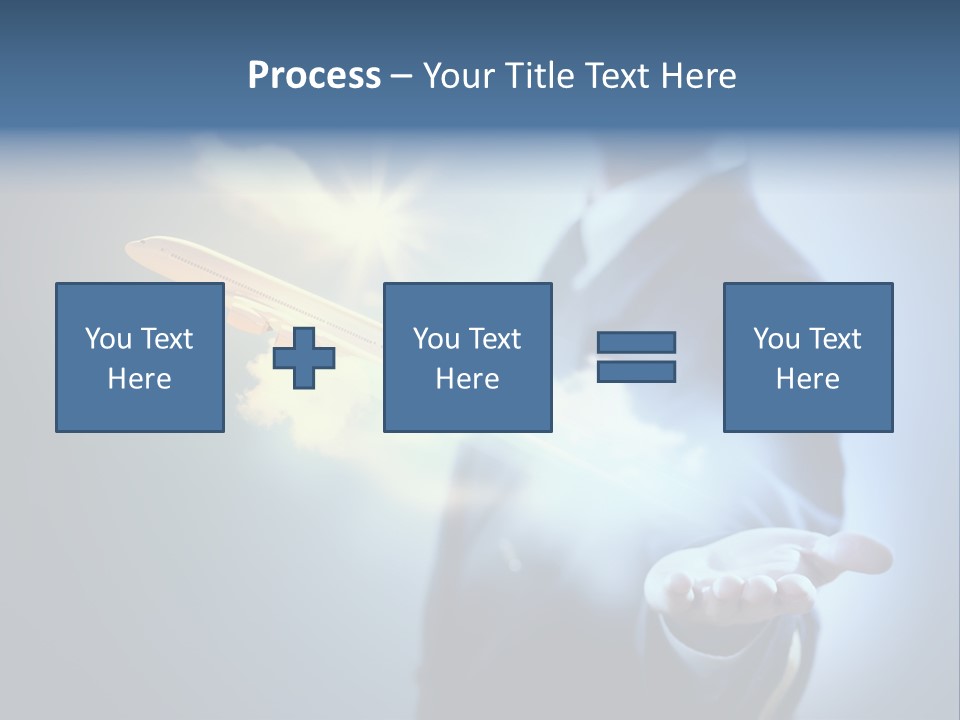 Man Perspective Caucasian PowerPoint Template