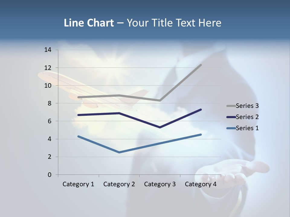 Man Perspective Caucasian PowerPoint Template