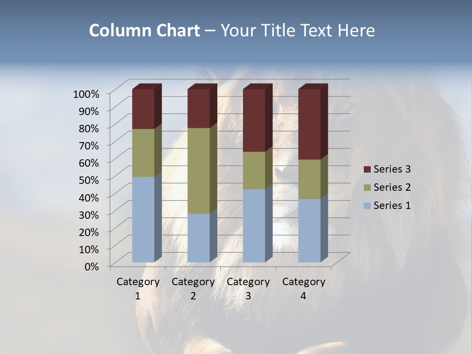 Carnivore Big Furry Wild PowerPoint Template