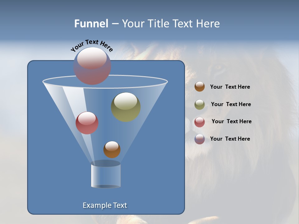 Carnivore Big Furry Wild PowerPoint Template