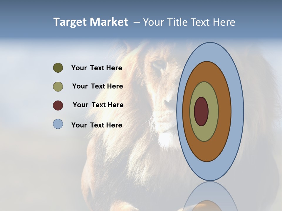 Carnivore Big Furry Wild PowerPoint Template