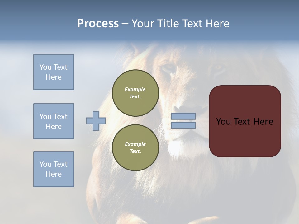 Carnivore Big Furry Wild PowerPoint Template
