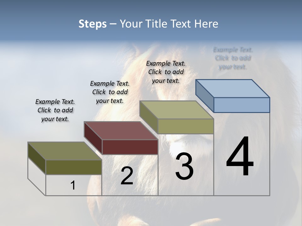 Carnivore Big Furry Wild PowerPoint Template