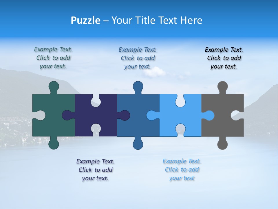 European Clouds Italy PowerPoint Template