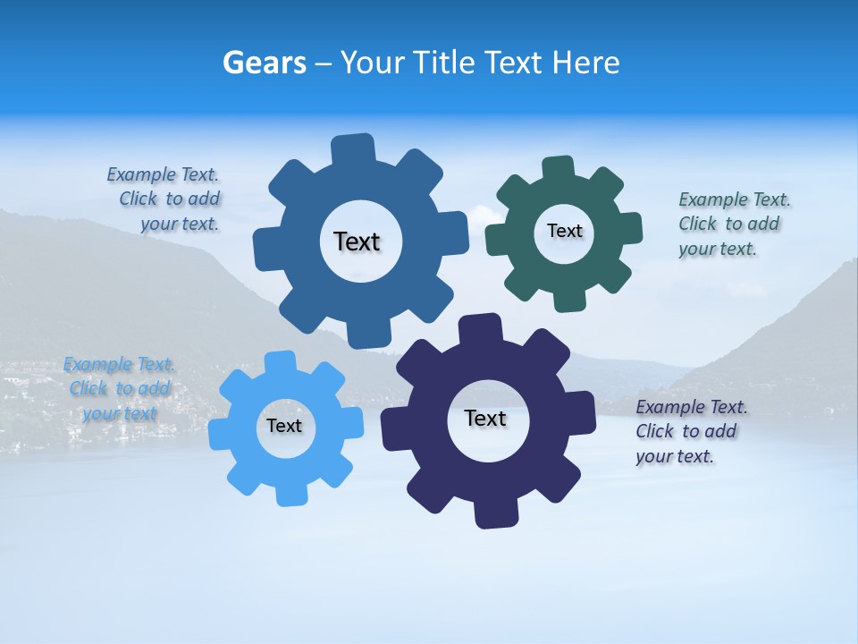 European Clouds Italy PowerPoint Template