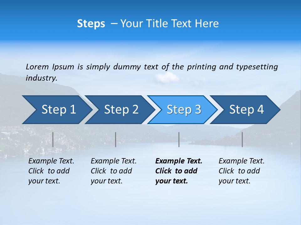 European Clouds Italy PowerPoint Template