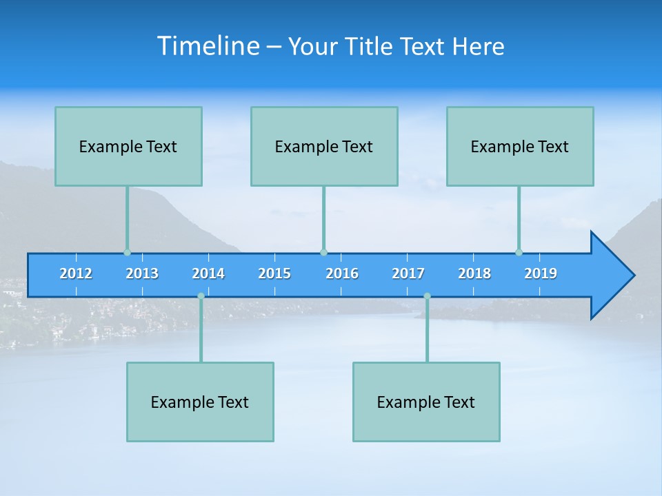 European Clouds Italy PowerPoint Template