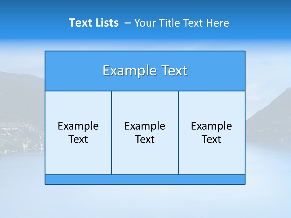 European Clouds Italy PowerPoint Template