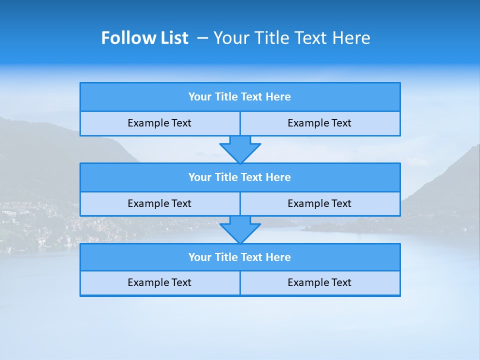 European Clouds Italy PowerPoint Template