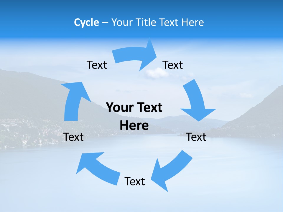 European Clouds Italy PowerPoint Template