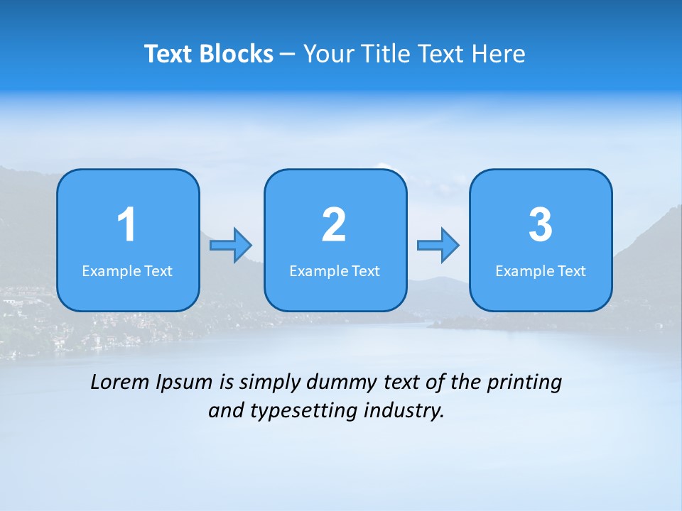 European Clouds Italy PowerPoint Template