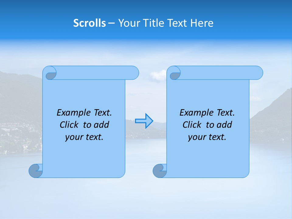 European Clouds Italy PowerPoint Template