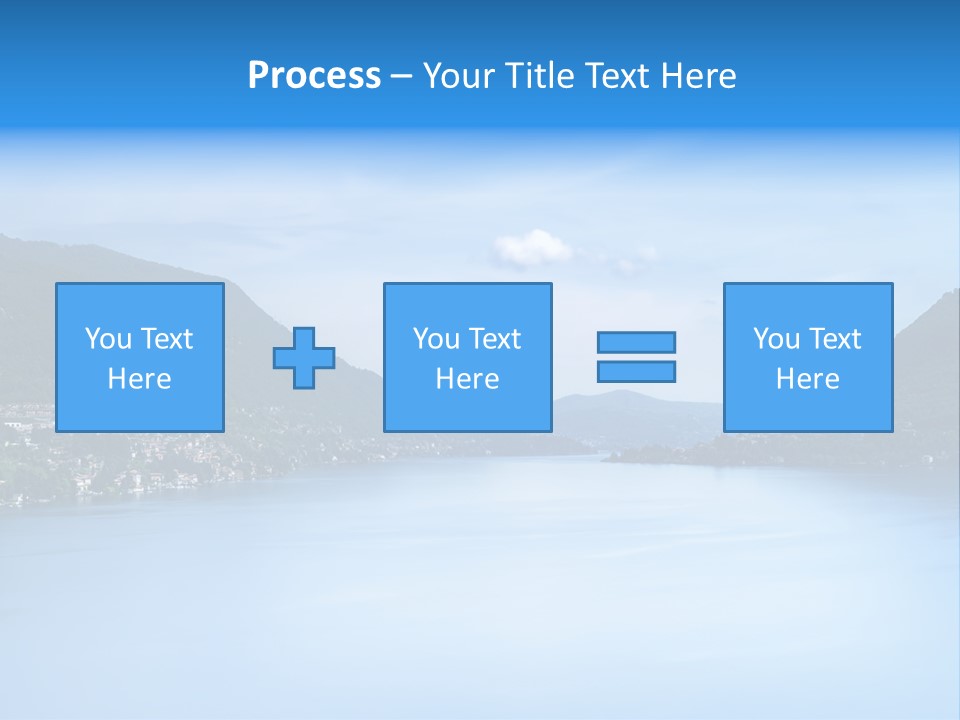 European Clouds Italy PowerPoint Template