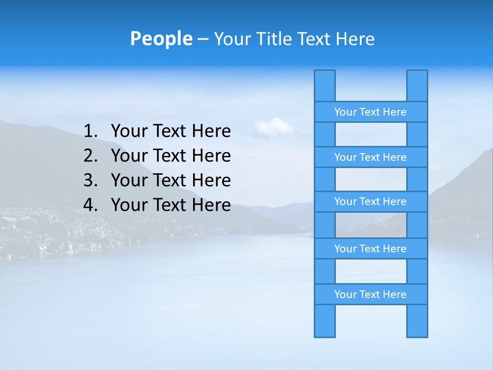 European Clouds Italy PowerPoint Template