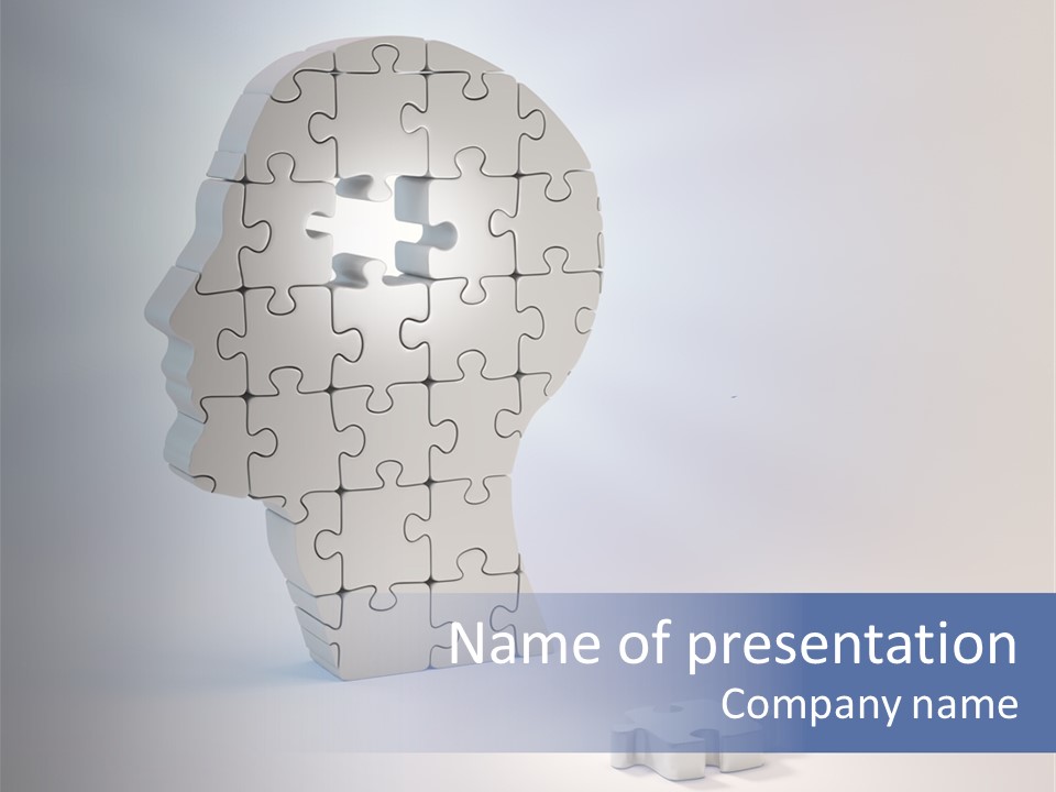 Missing Concept Innovation PowerPoint Template