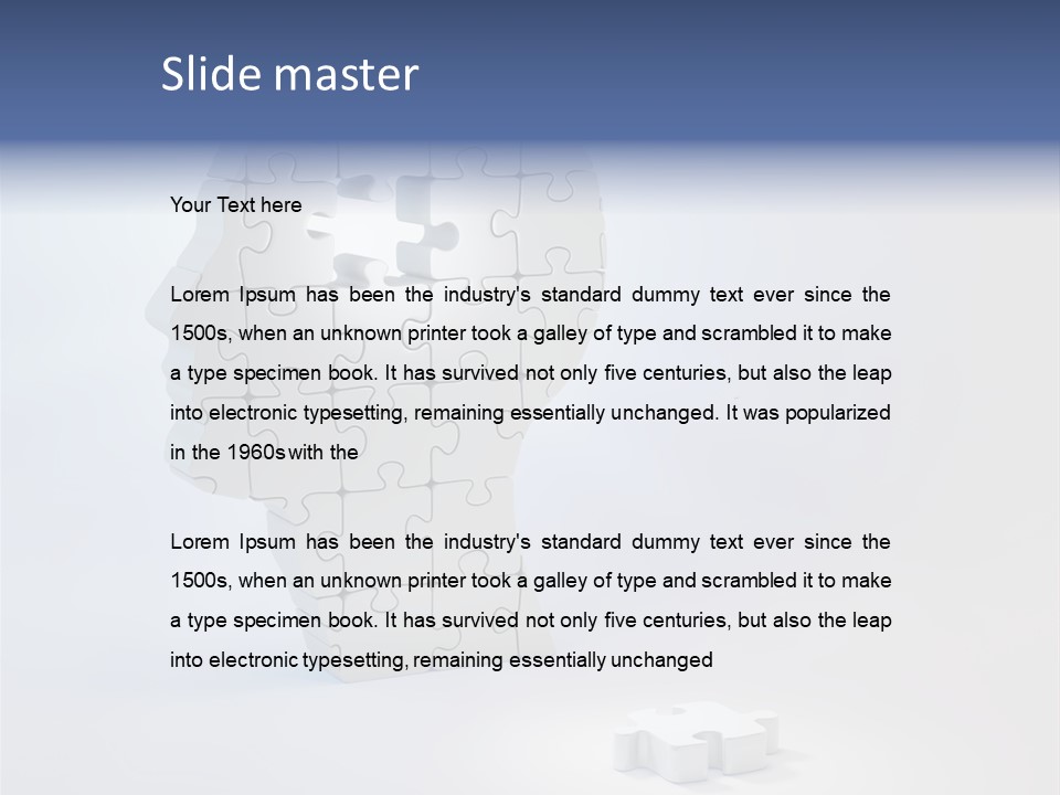 Missing Concept Innovation PowerPoint Template
