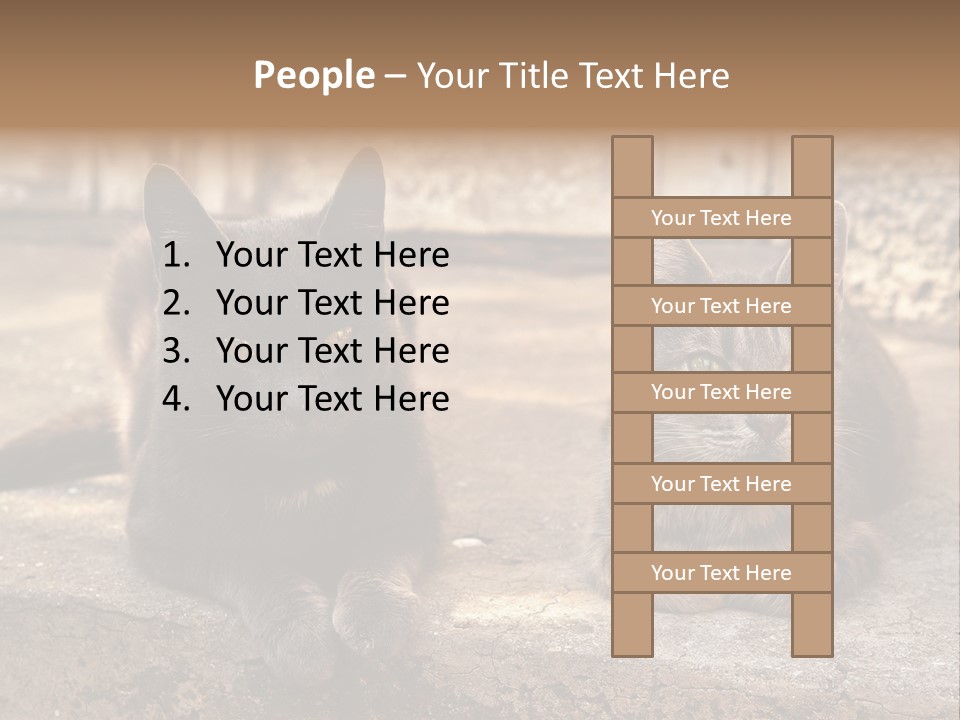 Sign Curl Hand PowerPoint Template