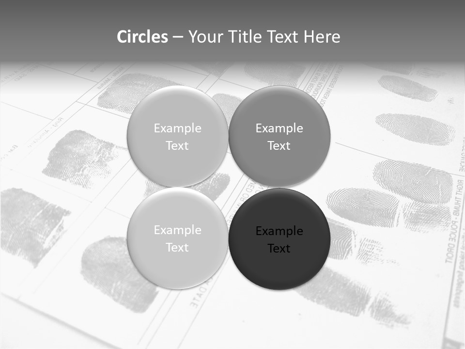 Sign Curl Hand PowerPoint Template