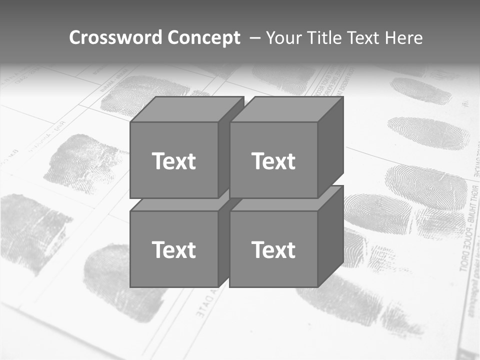 Sign Curl Hand PowerPoint Template