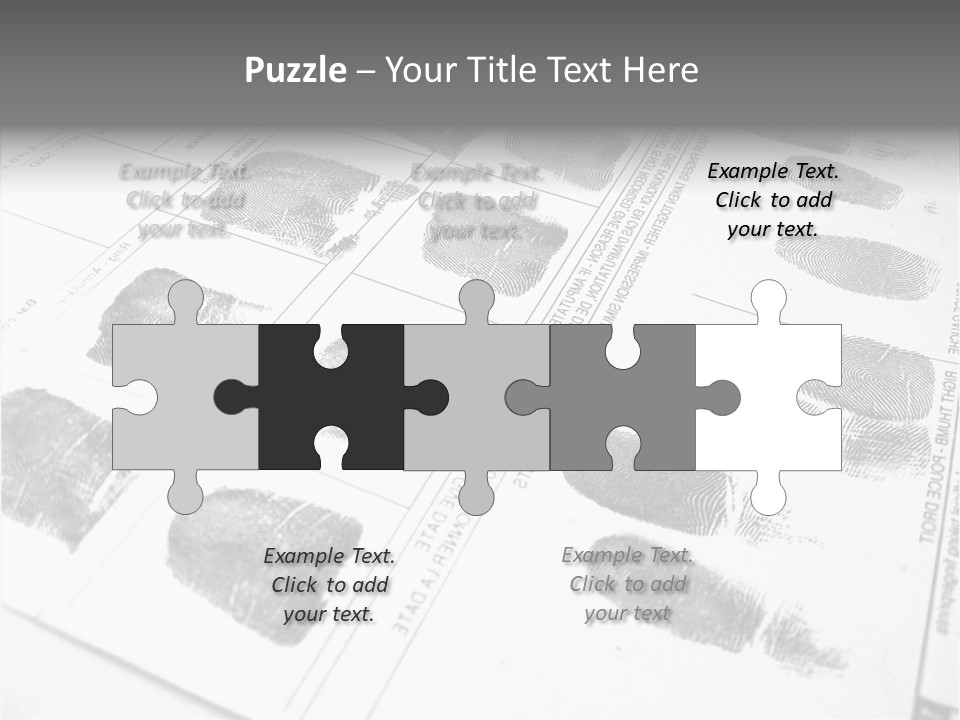 Sign Curl Hand PowerPoint Template