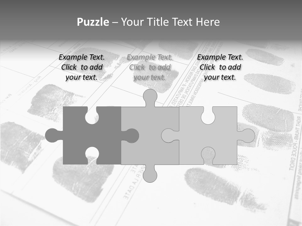 Sign Curl Hand PowerPoint Template