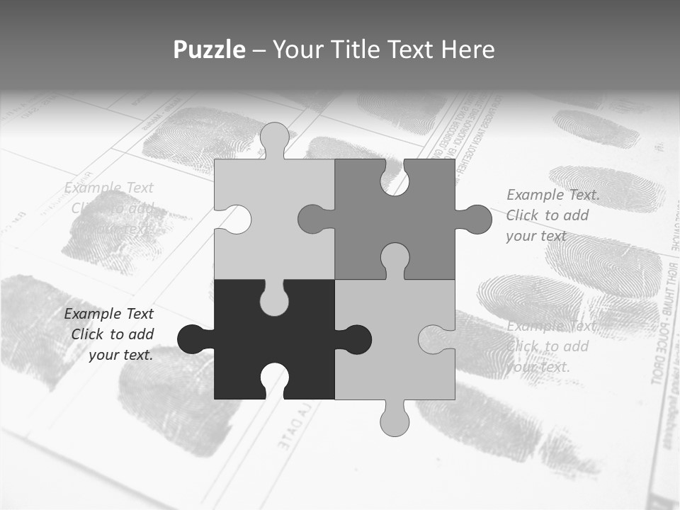 Sign Curl Hand PowerPoint Template