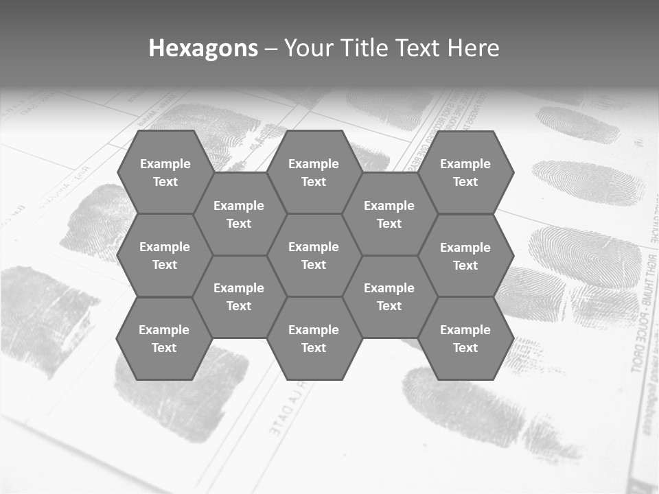 Sign Curl Hand PowerPoint Template