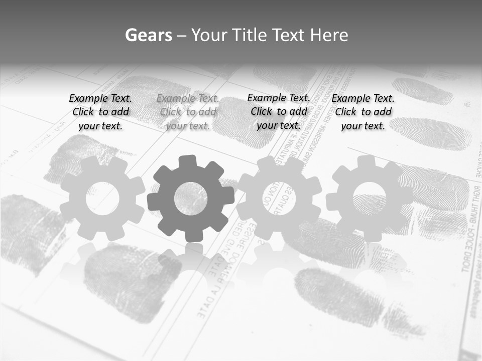 Sign Curl Hand PowerPoint Template