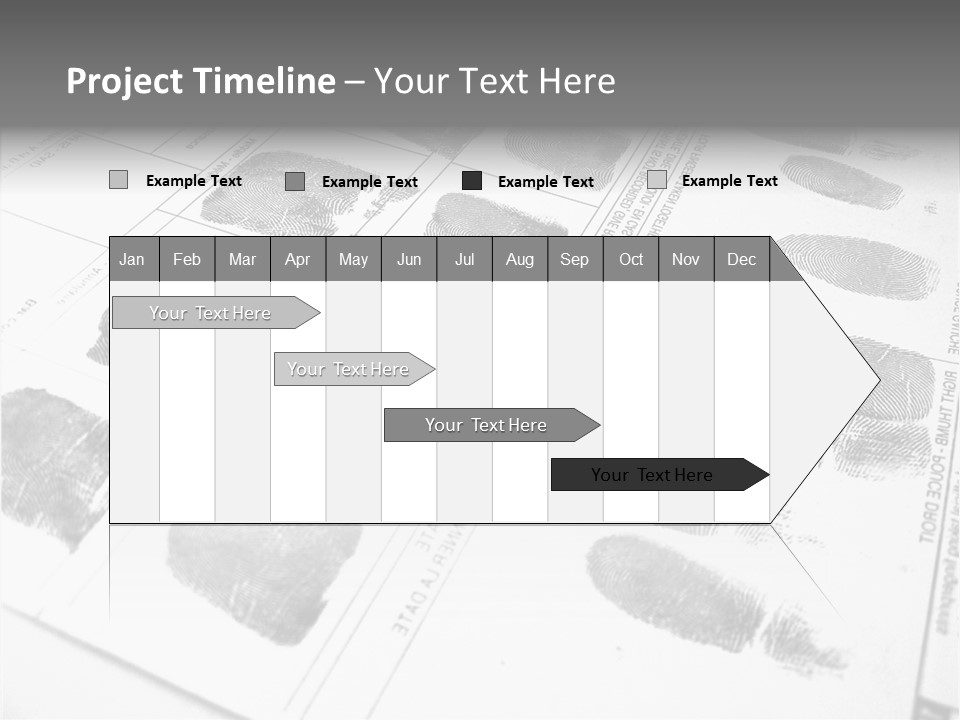 Sign Curl Hand PowerPoint Template