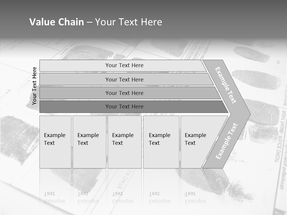 Sign Curl Hand PowerPoint Template