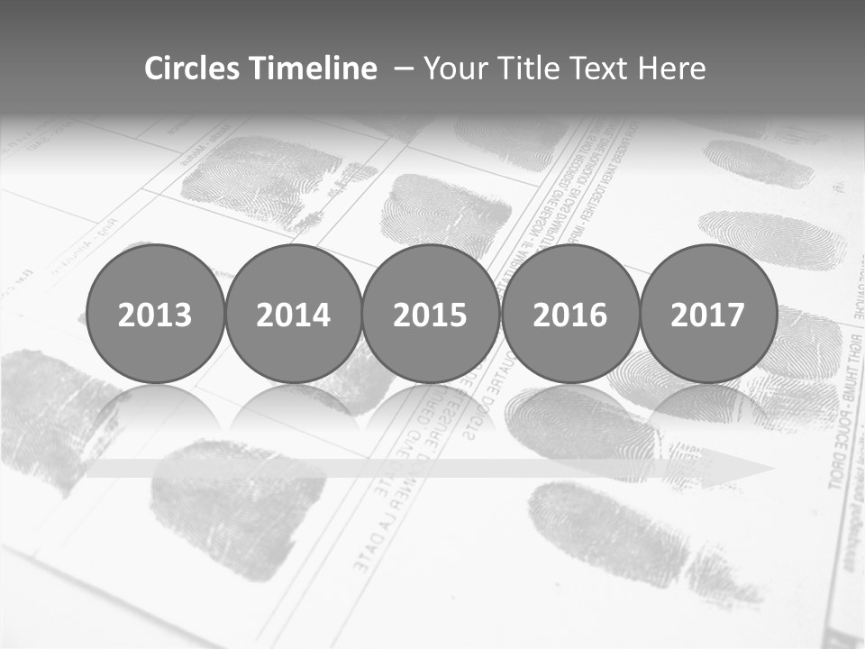 Sign Curl Hand PowerPoint Template