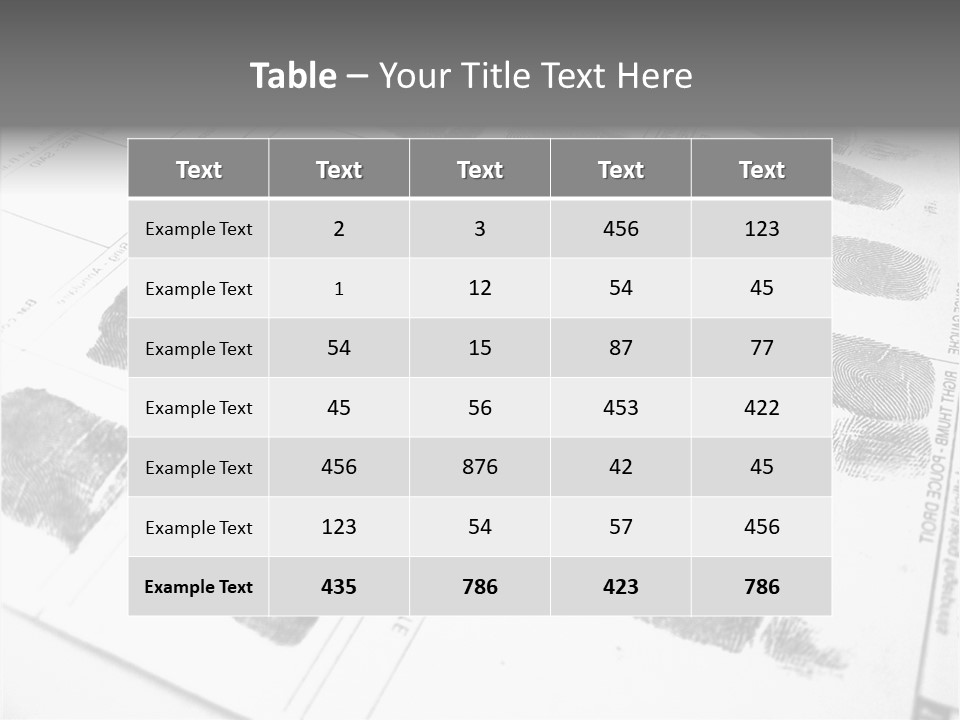 Sign Curl Hand PowerPoint Template