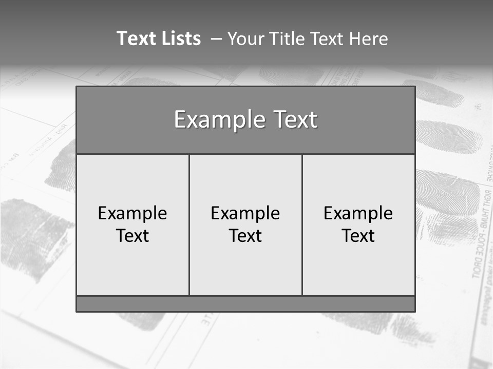 Sign Curl Hand PowerPoint Template