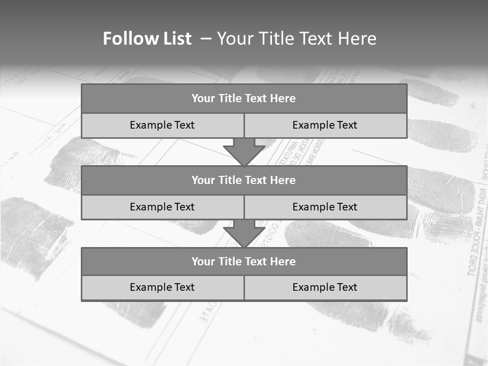 Sign Curl Hand PowerPoint Template