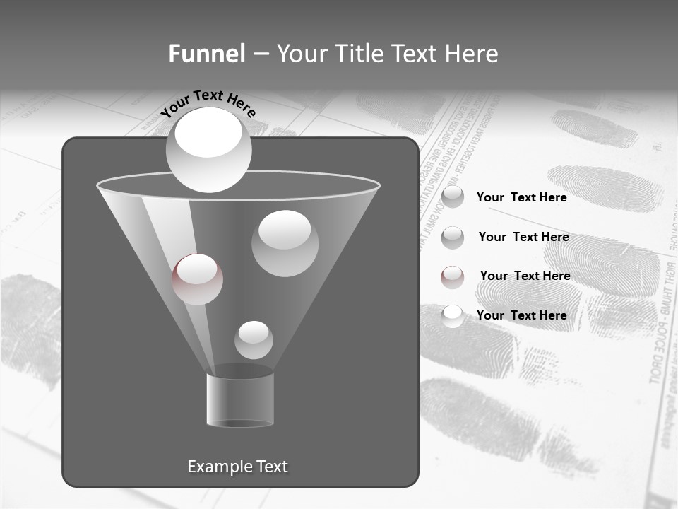 Sign Curl Hand PowerPoint Template