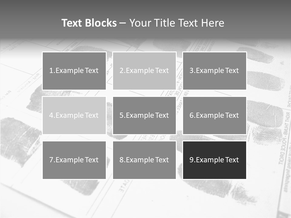 Sign Curl Hand PowerPoint Template