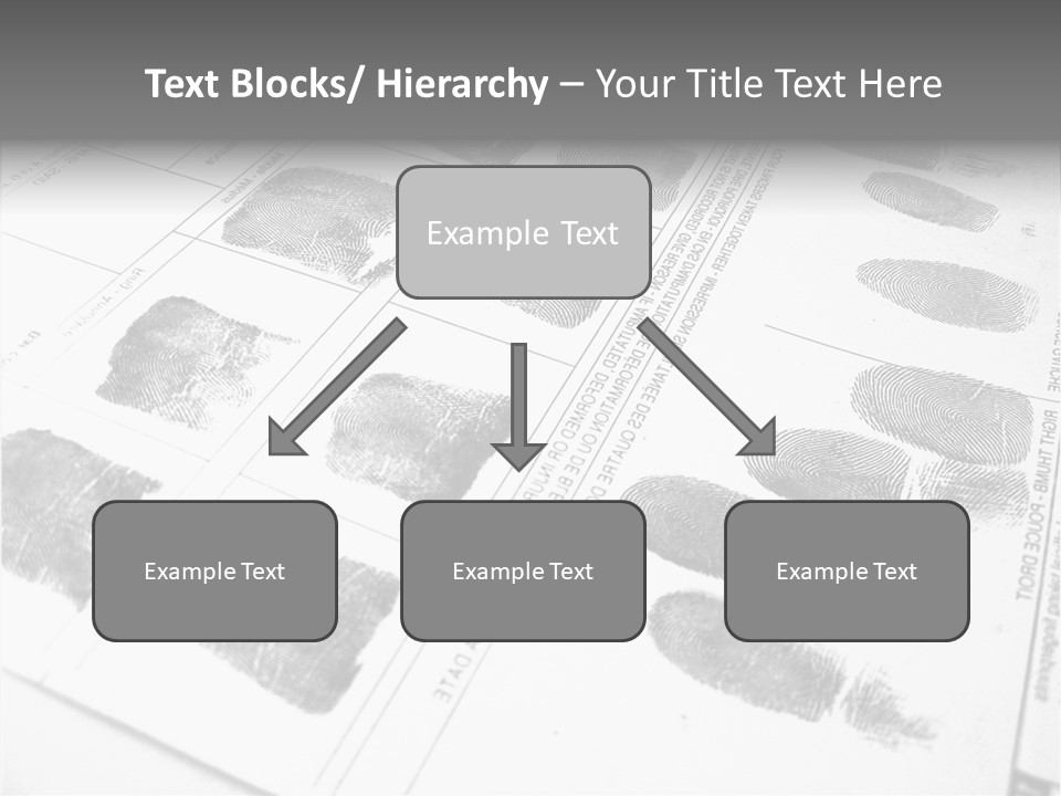 Sign Curl Hand PowerPoint Template