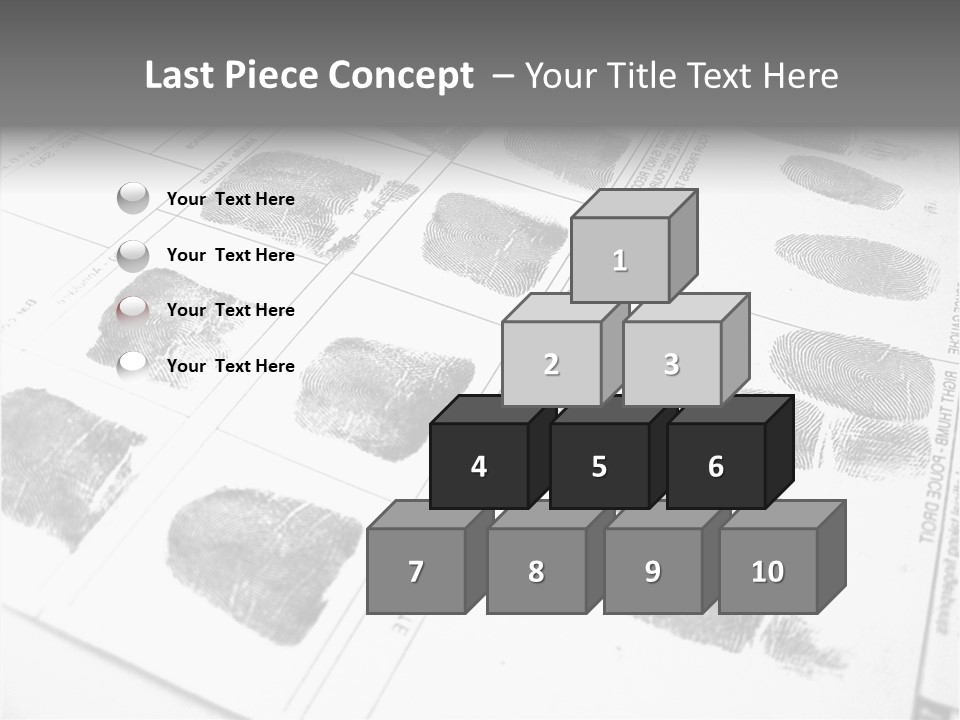 Sign Curl Hand PowerPoint Template