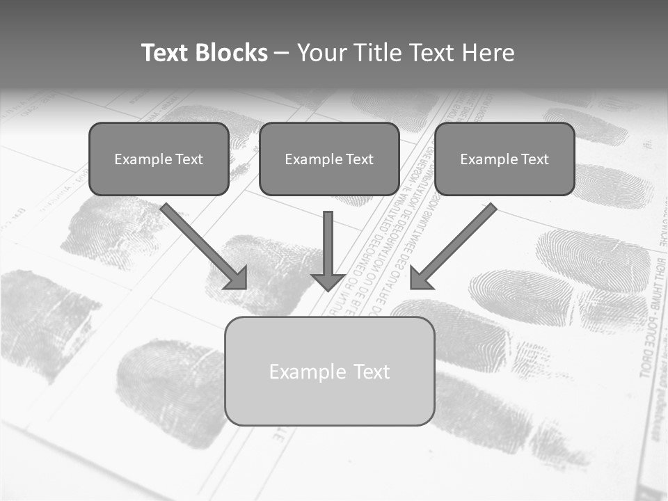 Sign Curl Hand PowerPoint Template
