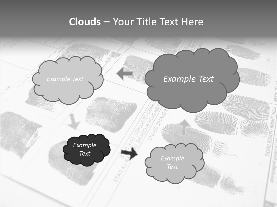 Sign Curl Hand PowerPoint Template