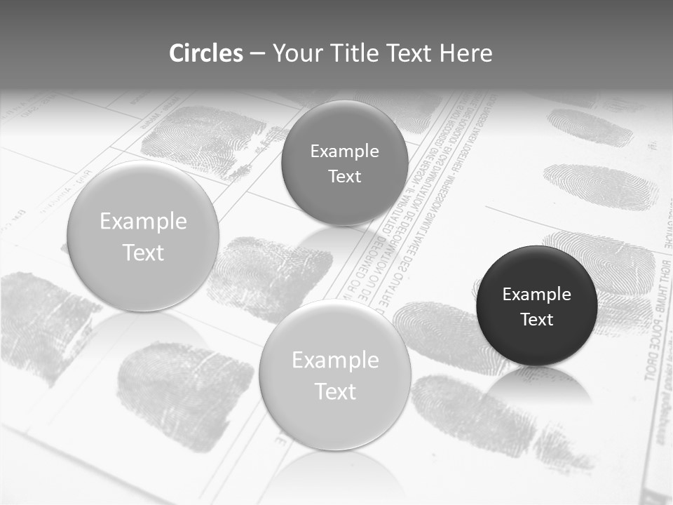 Sign Curl Hand PowerPoint Template