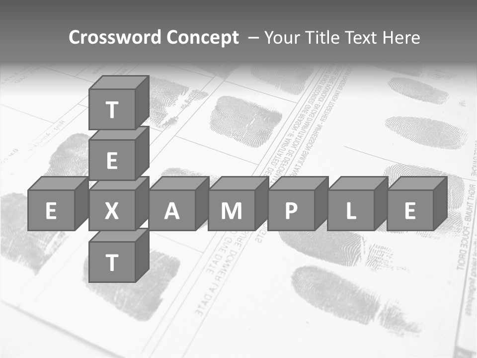 Sign Curl Hand PowerPoint Template